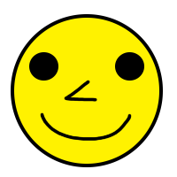 Beautiful art of a Smiley Face